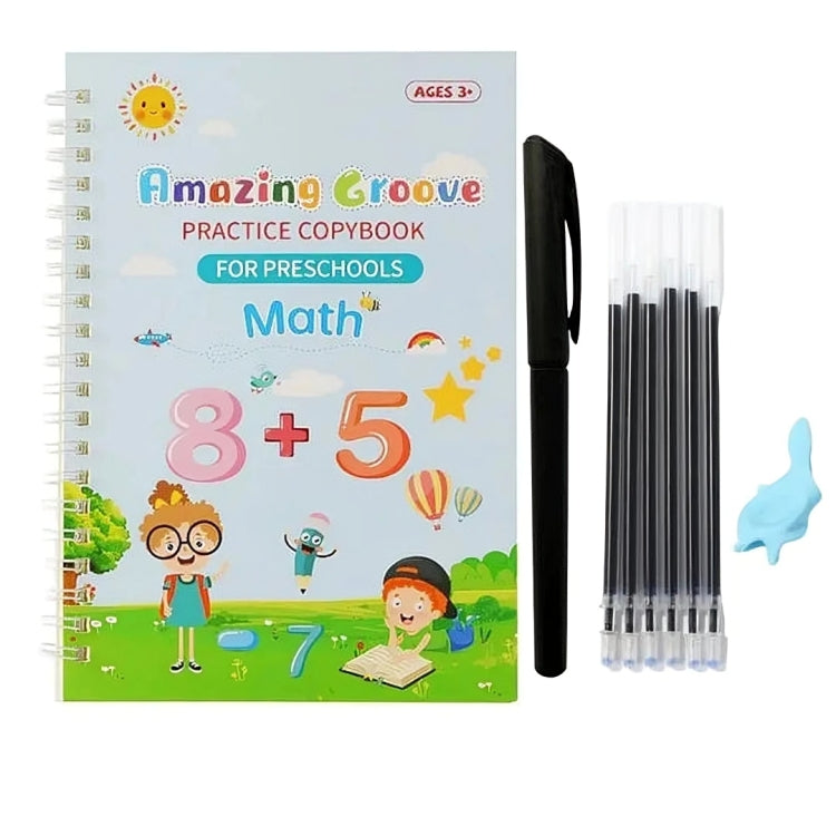 Kids' Writing Practice Book & 5 Pens