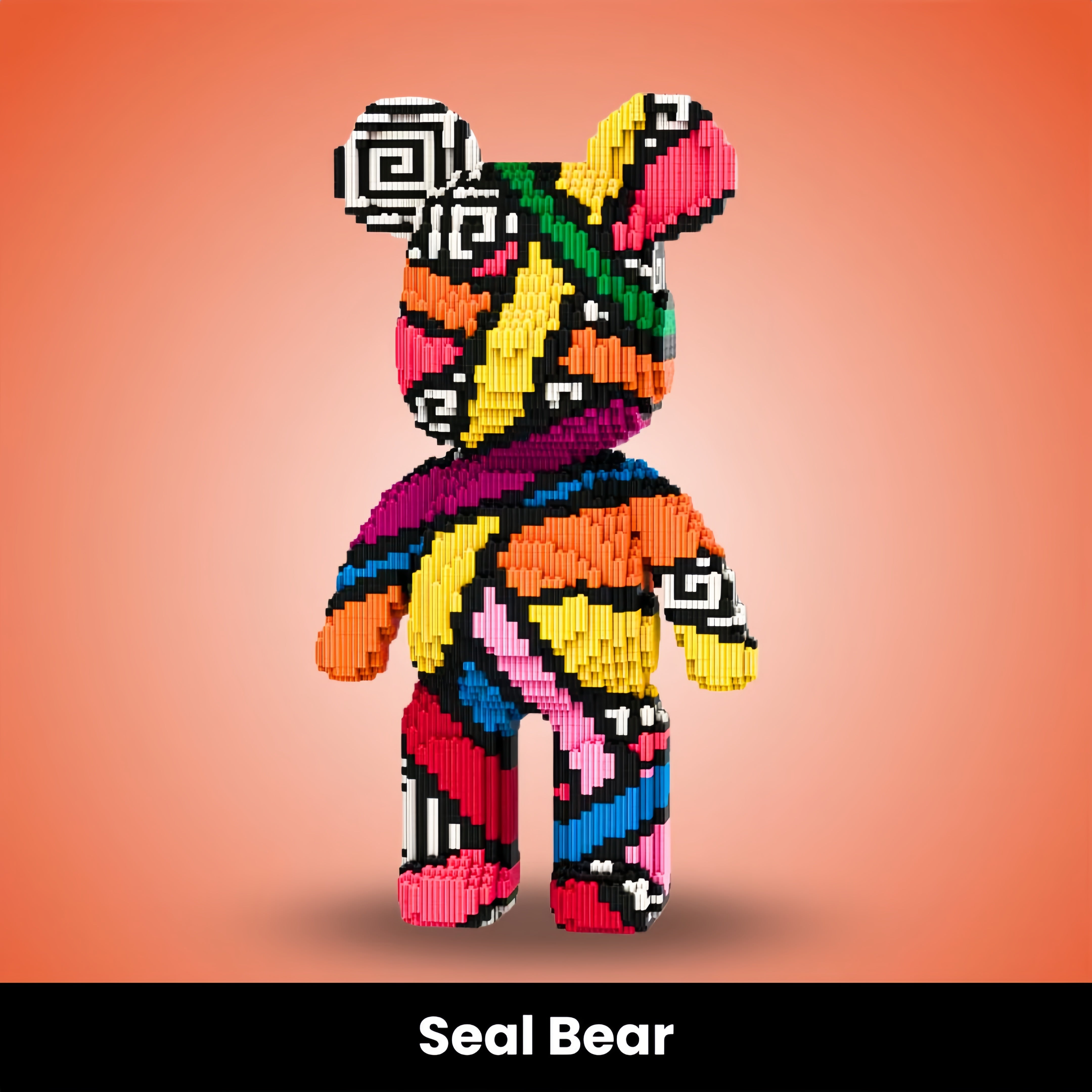 Wonderplay™ - Giant Buildable Brick Bear